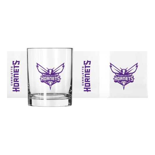 Charlotte Hornets 14oz Gameday Rocks Glass