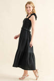 And The Why Smocked Ruffled Tiered Dress - Trendsi - Flyclothing LLC
