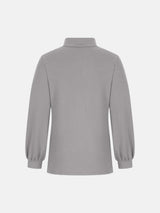 Full Size Mock Neck Long Sleeve T-Shirt - Trendsi - Flyclothing LLC