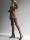 Drawstring Wide Strap Overalls with Pockets - Trendsi