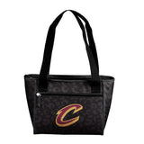 Cleveland Cavaliers Leopard Print 16 Can Cooler Tote - Logo Brands - Flyclothing LLC