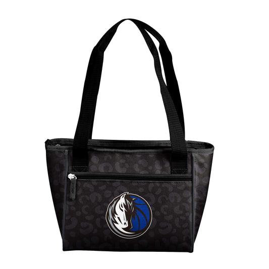 Dallas Mavericks Leopard Print 16 Can Cooler Tote - Logo Brands - Flyclothing LLC