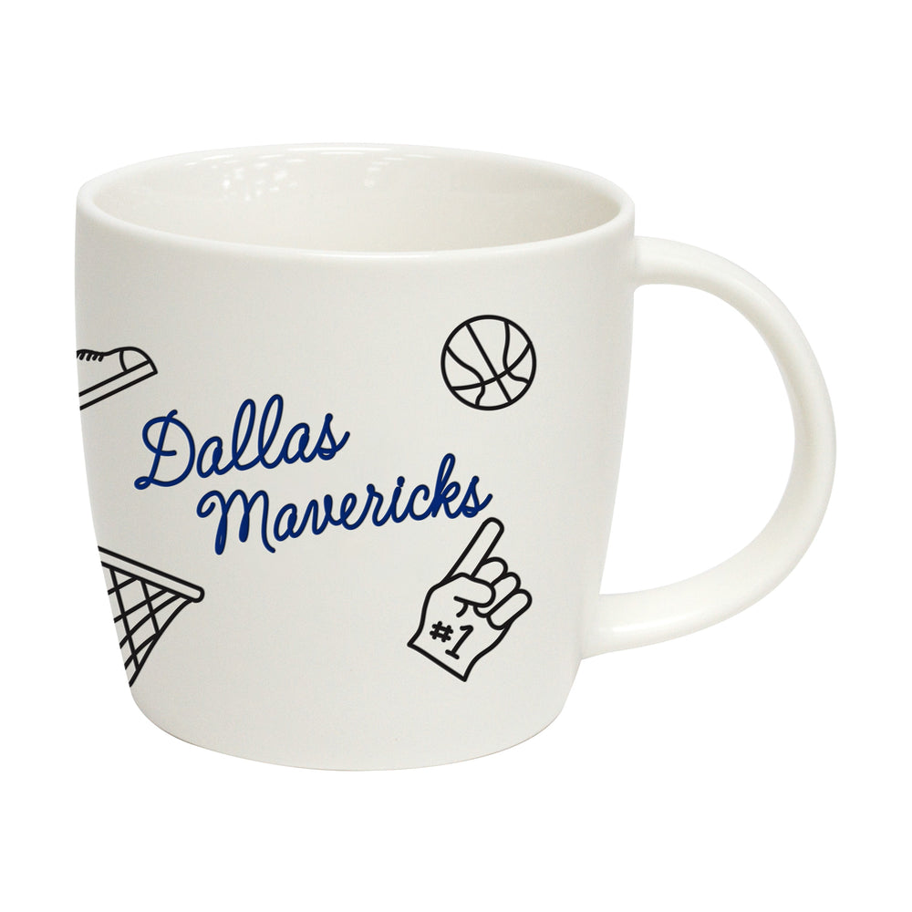 Dallas Mavericks 18oz Playmaker Mug