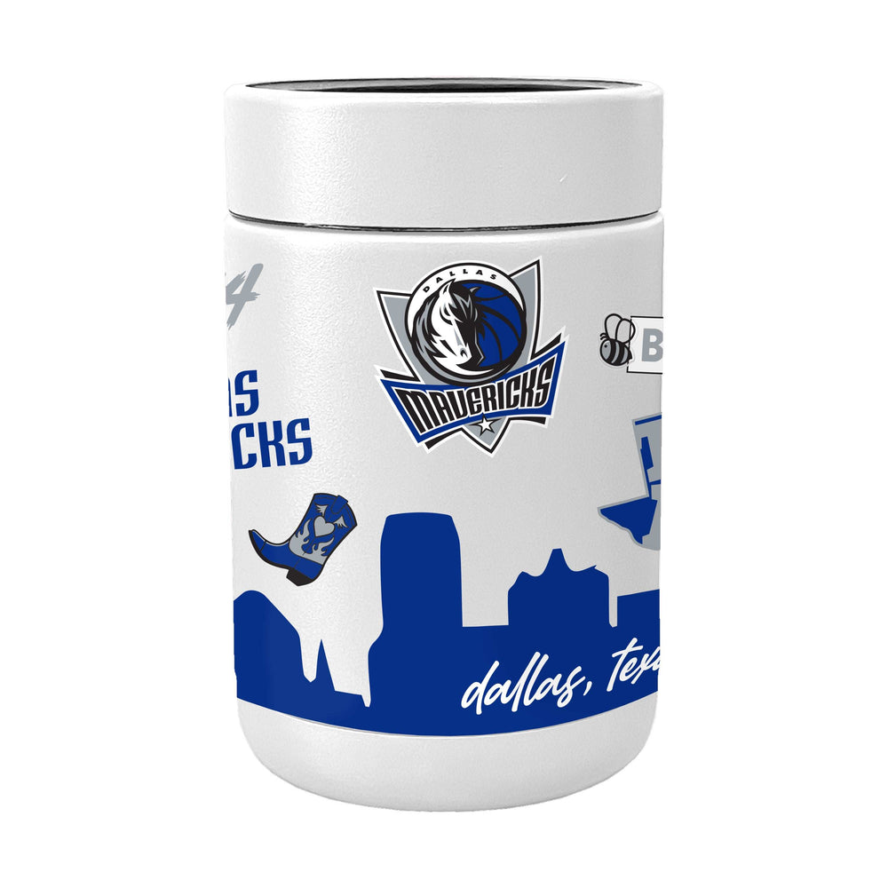 Dallas Mavericks Powder Native Coat Coolie - Logo Brands - Flyclothing LLC