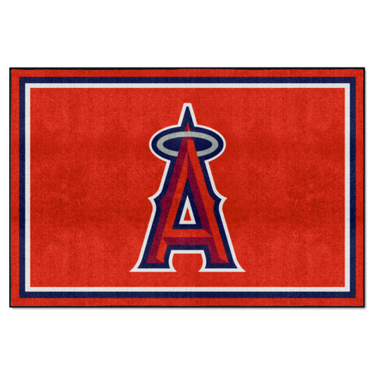 Los Angeles Angels 5ft. x 8 ft. Plush Area Rug - Los Angeles Angels