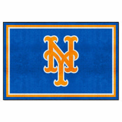 New York Mets 5ft. x 8 ft. Plush Area Rug - New York Mets