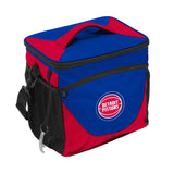 Detroit Pistons 24 Can Cooler - Logo Brands - Flyclothing LLC