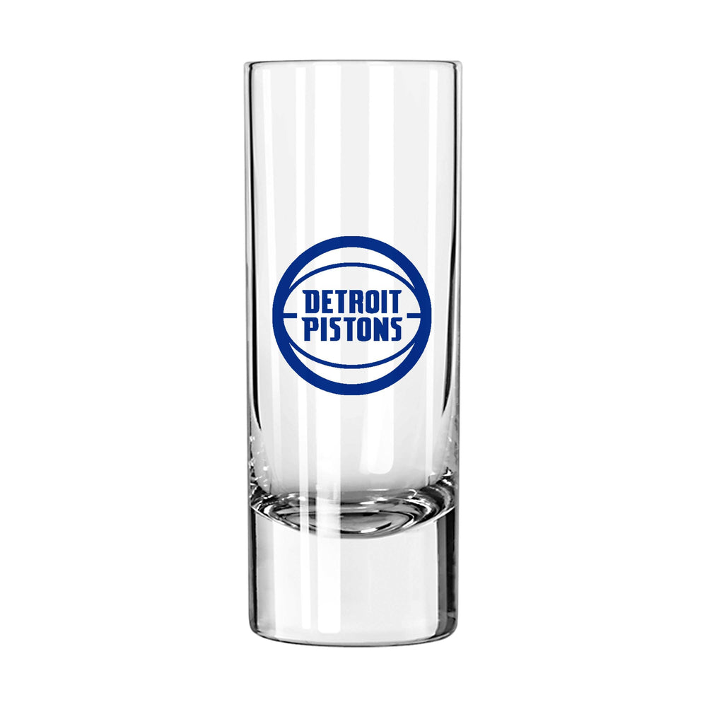 Detroit Pistons 2.5oz Gameday Shooter Glass - Logo Brands - Flyclothing LLC