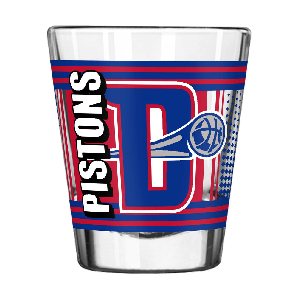 Detroit Pistons 2oz Hero Shot Glass - Logo Brands - Flyclothing LLC