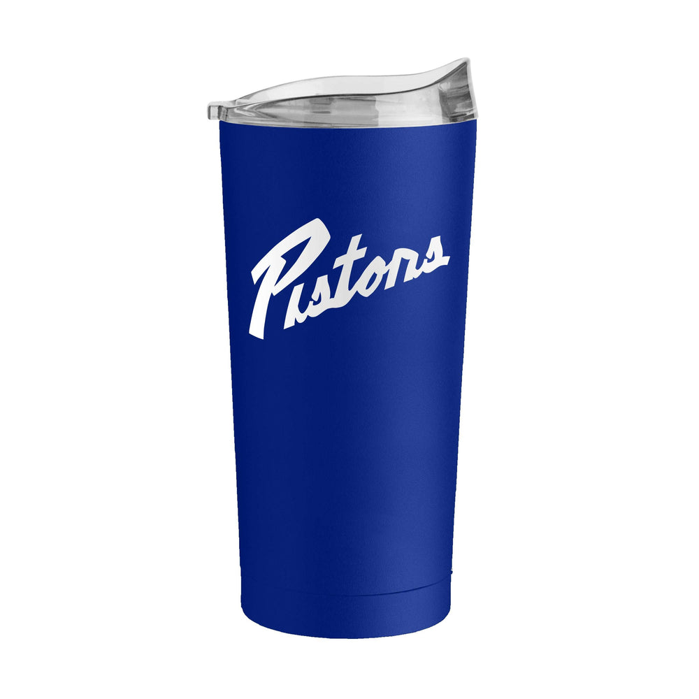 Detroit Pistons 20oz City Edition Powder Coat Tumbler - Logo Brands - Flyclothing LLC