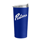 Detroit Pistons 20oz City Edition Powder Coat Tumbler - Logo Brands - Flyclothing LLC