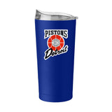Detroit Pistons 20oz City Edition Powder Coat Tumbler - Logo Brands - Flyclothing LLC
