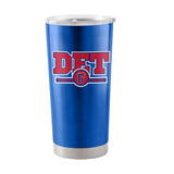 Detroit Pistons Letterman 20oz Stainless Tumbler - Logo Brands - Flyclothing LLC