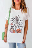 Graphic Round Neck Short Sleeve T-Shirt - Trendsi - Flyclothing LLC