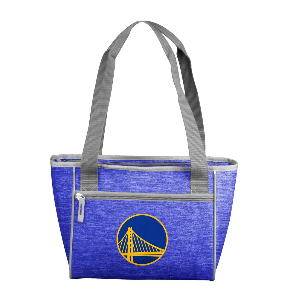 Golden State Warriors Crosshatch 16 Can Cooler Tote - Logo Brands - Flyclothing LLC