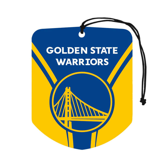 NBA - Golden State Warriors Air Freshener 2-pk - Logo Brands - Flyclothing LLC