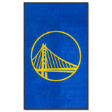 NBA - Golden State Warriors 3X5 Logo Mat - Portrait - Logo Brands - Flyclothing LLC