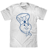 Pillsbury Doughboy Poppin' Fresh T-Shirt - White