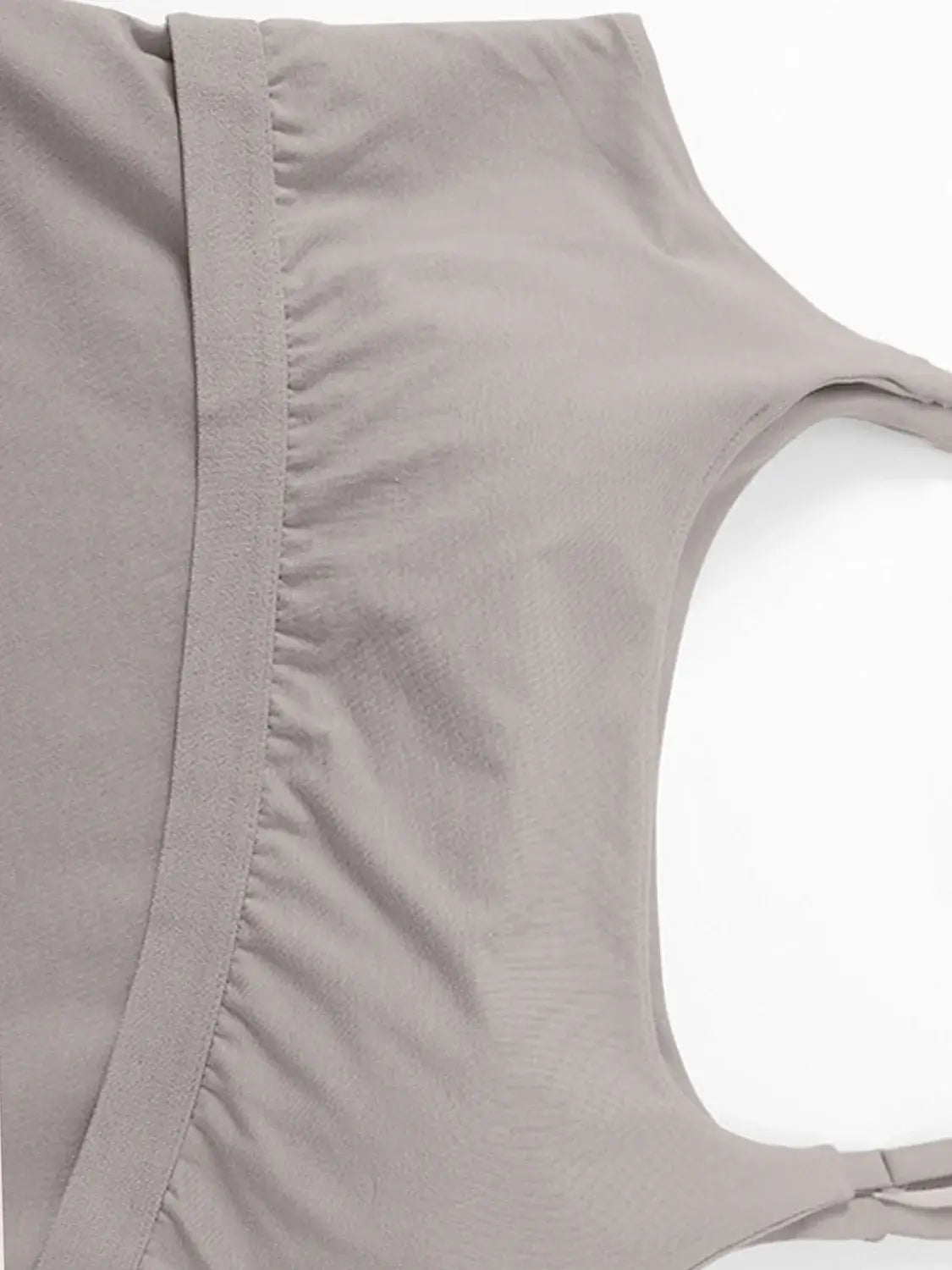Scoop Neck Cropped Cami with Chest Pads - Trendsi - Flyclothing LLC