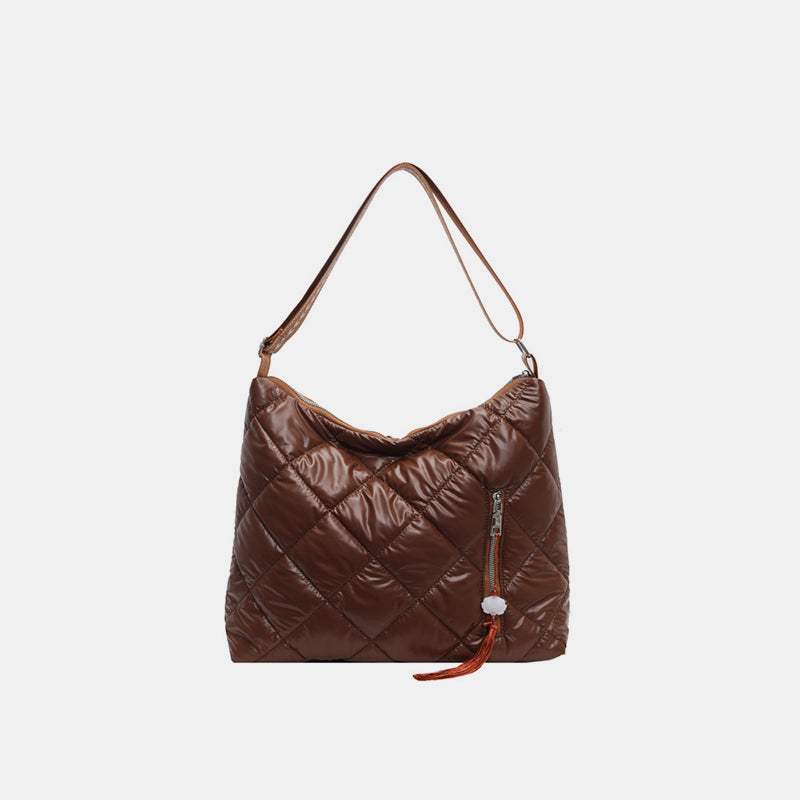 Quilted Nylon Travel Bag - Trendsi - Flyclothing LLC