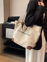 Casual Canvas Handbag - Trendsi - Flyclothing LLC