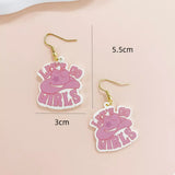 Cowgirl Hat Dangle Earrings - Trendsi - Flyclothing LLC