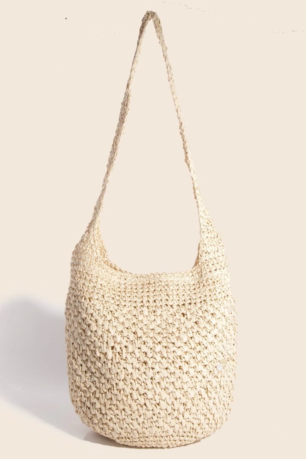 Fame Intricate Braided Hobo Shoulder Bag - Trendsi