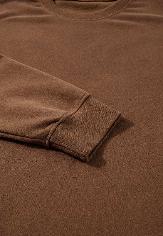 Side Slit Round Neck Long Sleeve Top and Pants Set - Trendsi - Flyclothing LLC