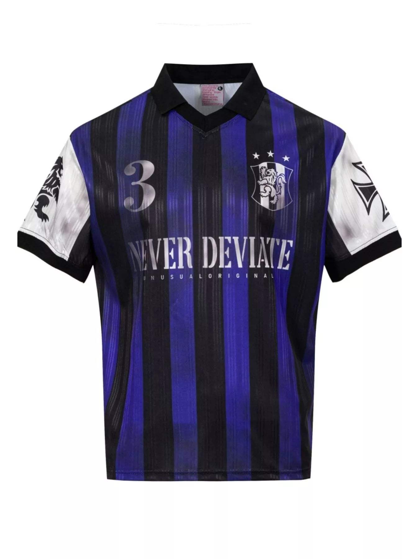 Men's Striped Soccer Jersey T-Shirt - Trendsi - Flyclothing LLC
