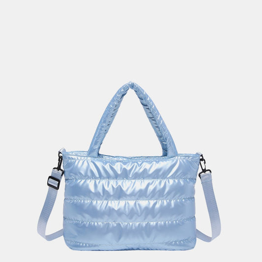 PU Leather Detachable Strap Crossbody Bag - Trendsi