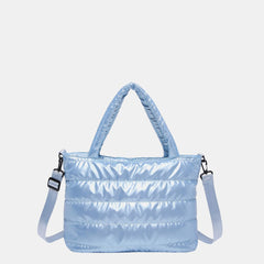 PU Leather Detachable Strap Crossbody Bag - Trendsi