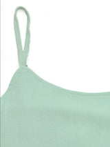 Tied Side Slit Midi Cami Dress - Trendsi - Flyclothing LLC