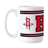 Houston Rockets 15oz Overtime Stripe Sublimated Mug