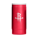 Houston Rockets Flipside Powder Coat Slim Can Coolie
