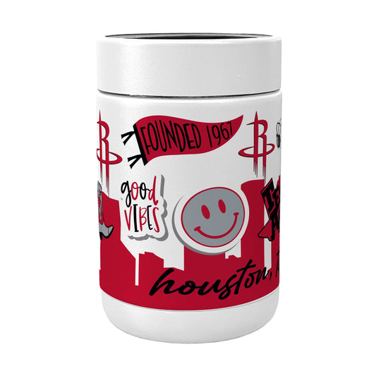 Houston Rockets Powder Native Coat Coolie - Logo Brands - Flyclothing LLC
