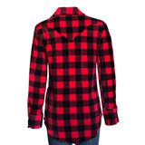 Rockmount Ranch Wear Women's Red & Black Buffalo Check Fleece Western Shirt - Rockmount Clothing - Flyclothing LLC