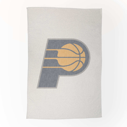 Indiana Pacers Oversized Logo Sublimated Sweatshirt Blanket - Logo Brands - Flyclothing LLC