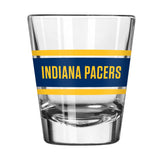 Indiana Pacers 2oz Stripe Shot Glass - Logo Brands - Flyclothing LLC