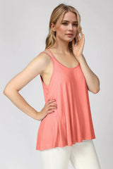Basic Bae Bamboo Scoop Neck Double Spaghetti Straps Cami - ShopBasicbae - Flyclothing LLC