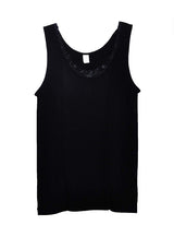 MaRe Luxury Merino Wool Blend Top with Lace Trim. Proudly Made in Italy (405) - tittimitti - Flyclothing LLC