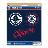 NBA - Los Angeles Clippers Decal 3-pk