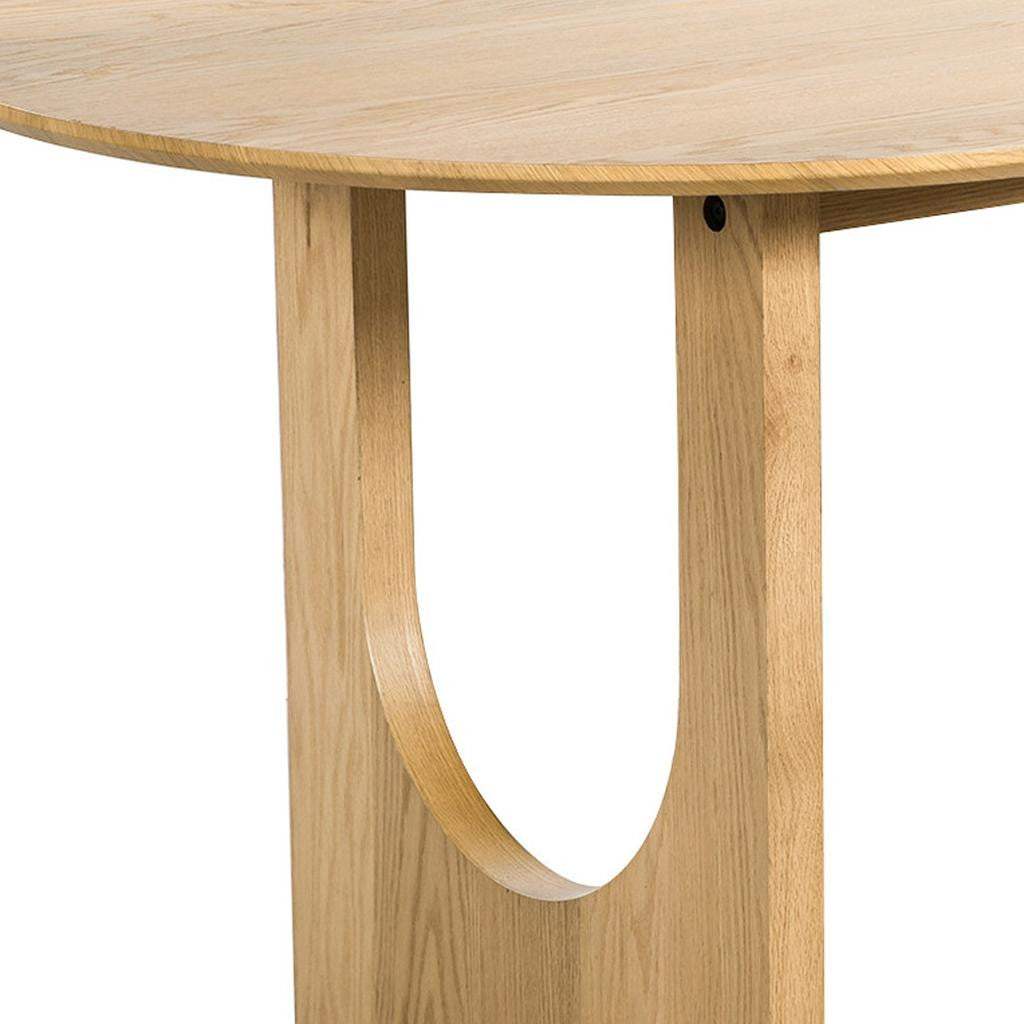 79" Natural Solid Wood Double Pedestal Base Oval Dining Table - HomeRoots - Flyclothing LLC