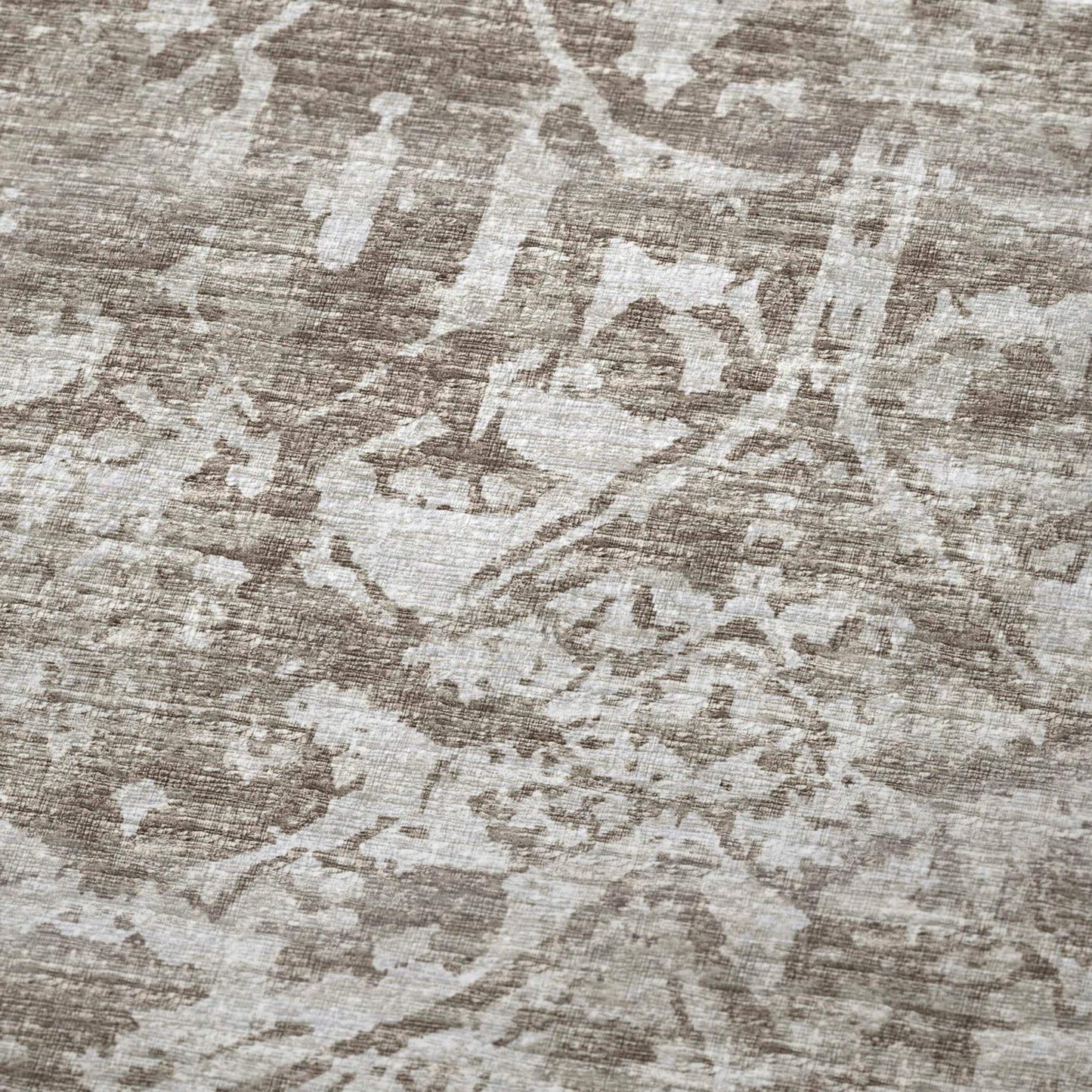 50" X 70" Taupe And Beige Damask Polyester Woven Plush Throw Blanket - HomeRoots - Flyclothing LLC