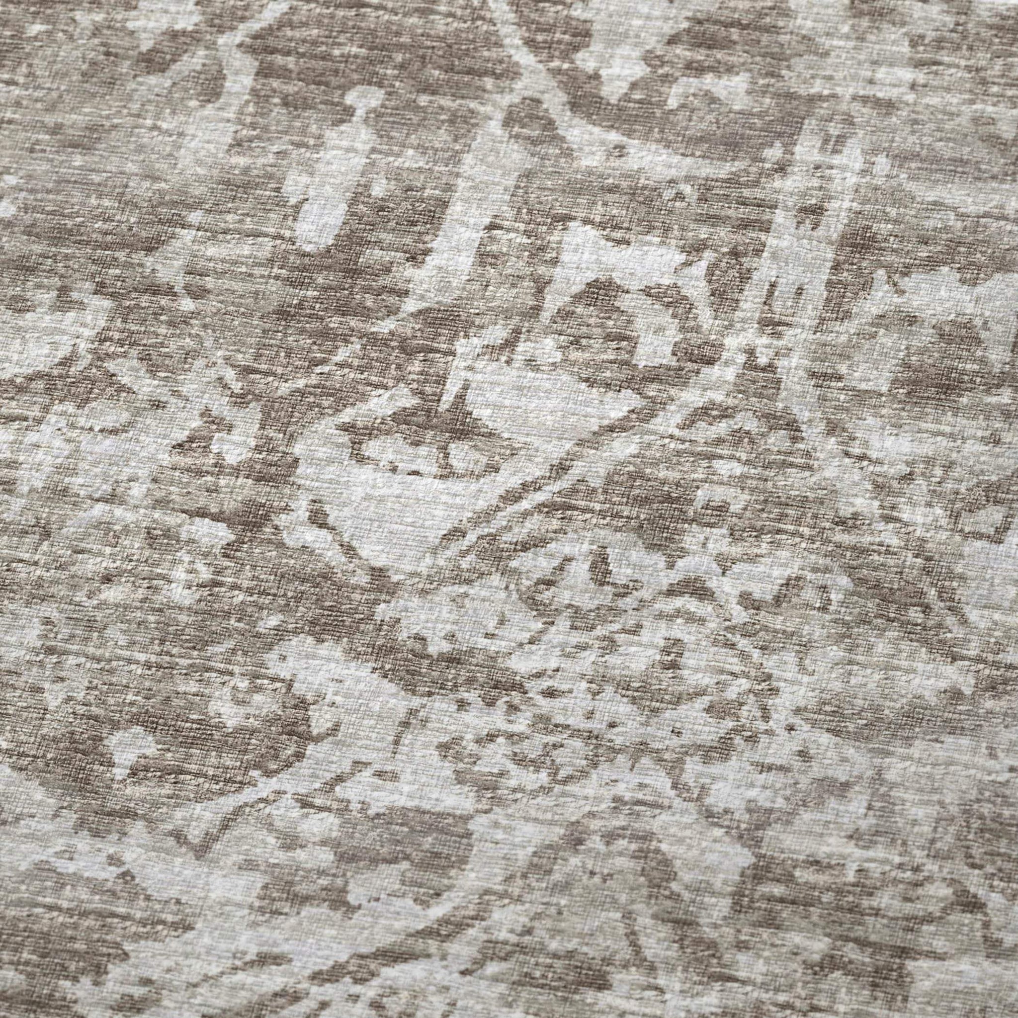 50" X 70" Taupe And Beige Damask Polyester Woven Plush Throw Blanket - HomeRoots - Flyclothing LLC