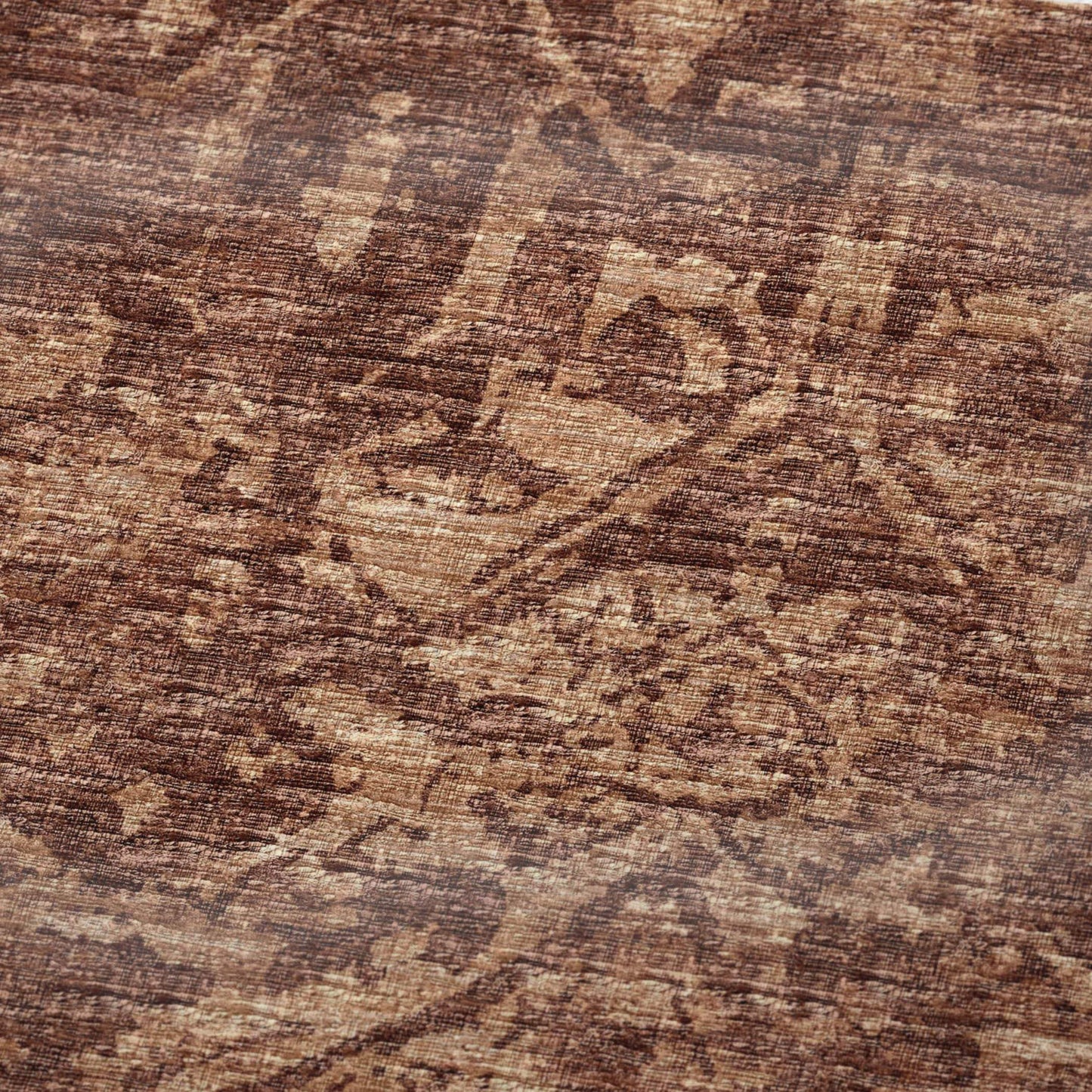 50" X 70" Burgundy And Brown Damask Polyester Woven Plush Throw Blanket - HomeRoots - Flyclothing LLC