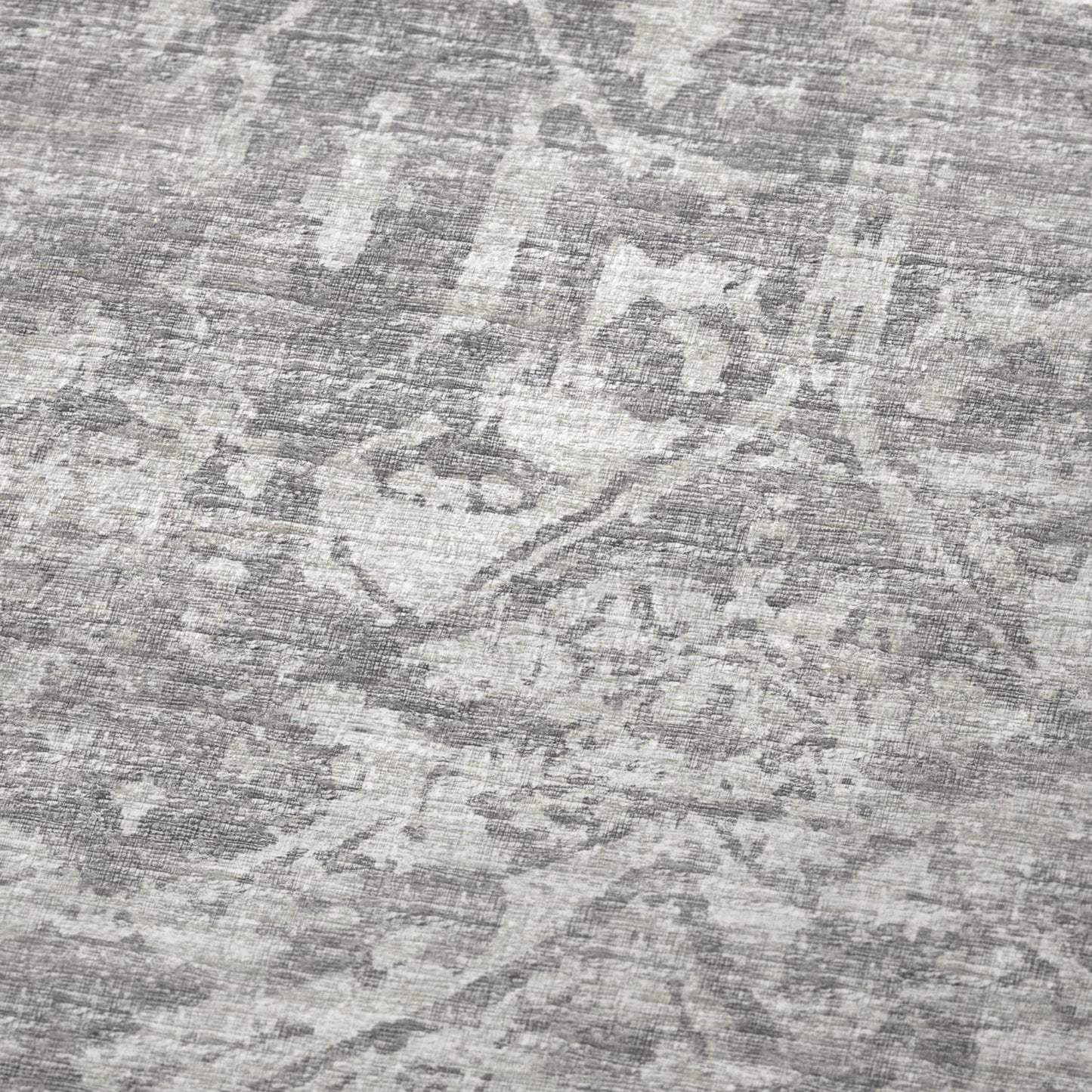 50" X 70" Gray And Ivory Damask Polyester Woven Plush Throw Blanket - HomeRoots - Flyclothing LLC