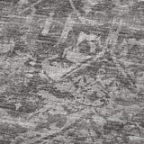 50" X 70" Charcoal And Gray Damask Polyester Woven Plush Throw Blanket - HomeRoots - Flyclothing LLC