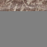 50" X 70" Chocolate And Beige Damask Polyester Woven Plush Throw Blanket - HomeRoots - Flyclothing LLC