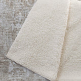 50" X 70" Beige And Ivory Damask Polyester Woven Plush Throw Blanket - HomeRoots - Flyclothing LLC