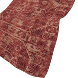 50" X 70" Red And Maroon Damask Polyester Woven Plush Throw Blanket - Homeroots - Flyclothing LLC